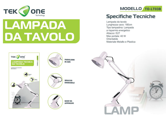 Lampada Da Tavolo TO-LT03/Lampada scrivania/TEK ONE