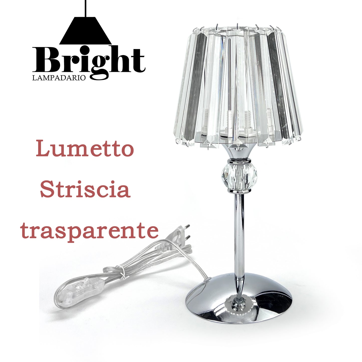 Paralumi di vetro Cupola misura 14cm E14 per Lampadario,Cupole in VETRO Paralumi