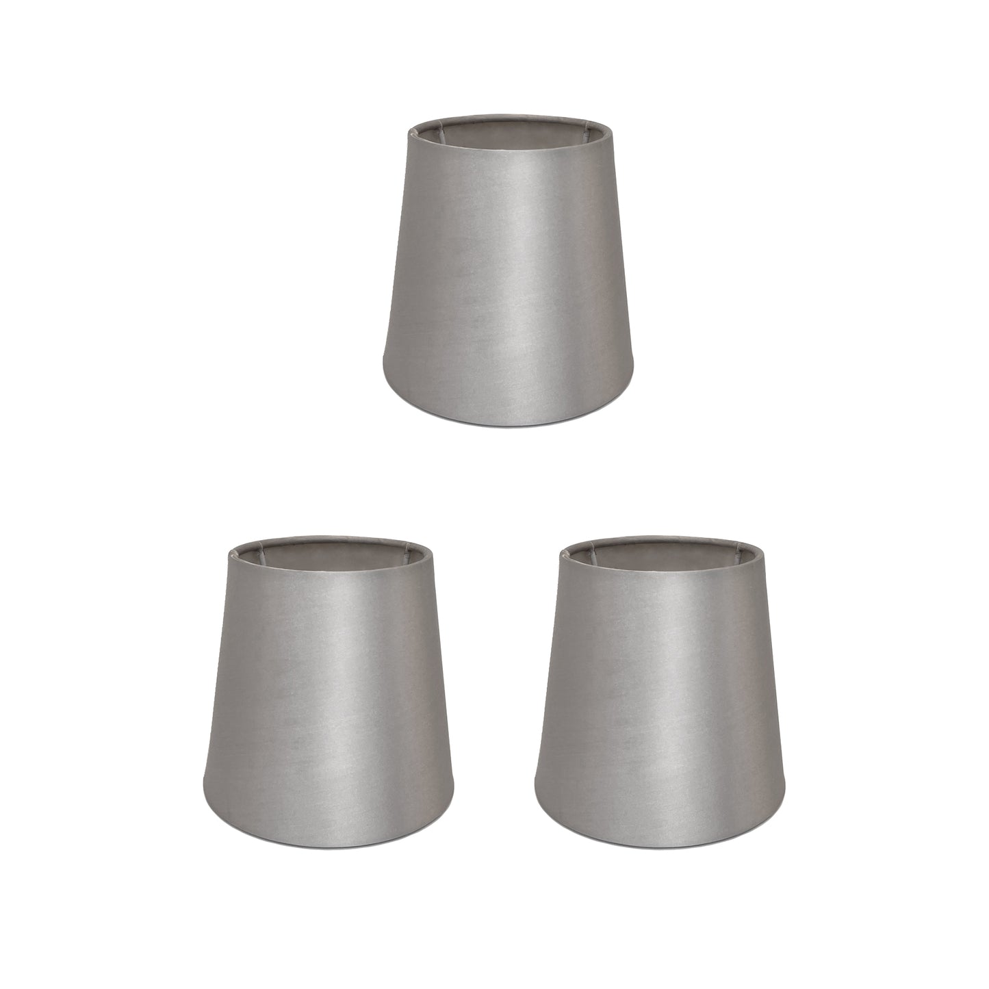 Paralumi liscio multicolori misura 15cm E14 per Lampadario Paralume in Tessuto Rigida