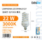 LAMPADINA LED SPIRALE E27 22W SPA22