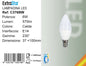 LAMPADINA LED E14 6W C37