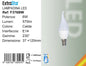 LAMPADINA LED E14 6W F37