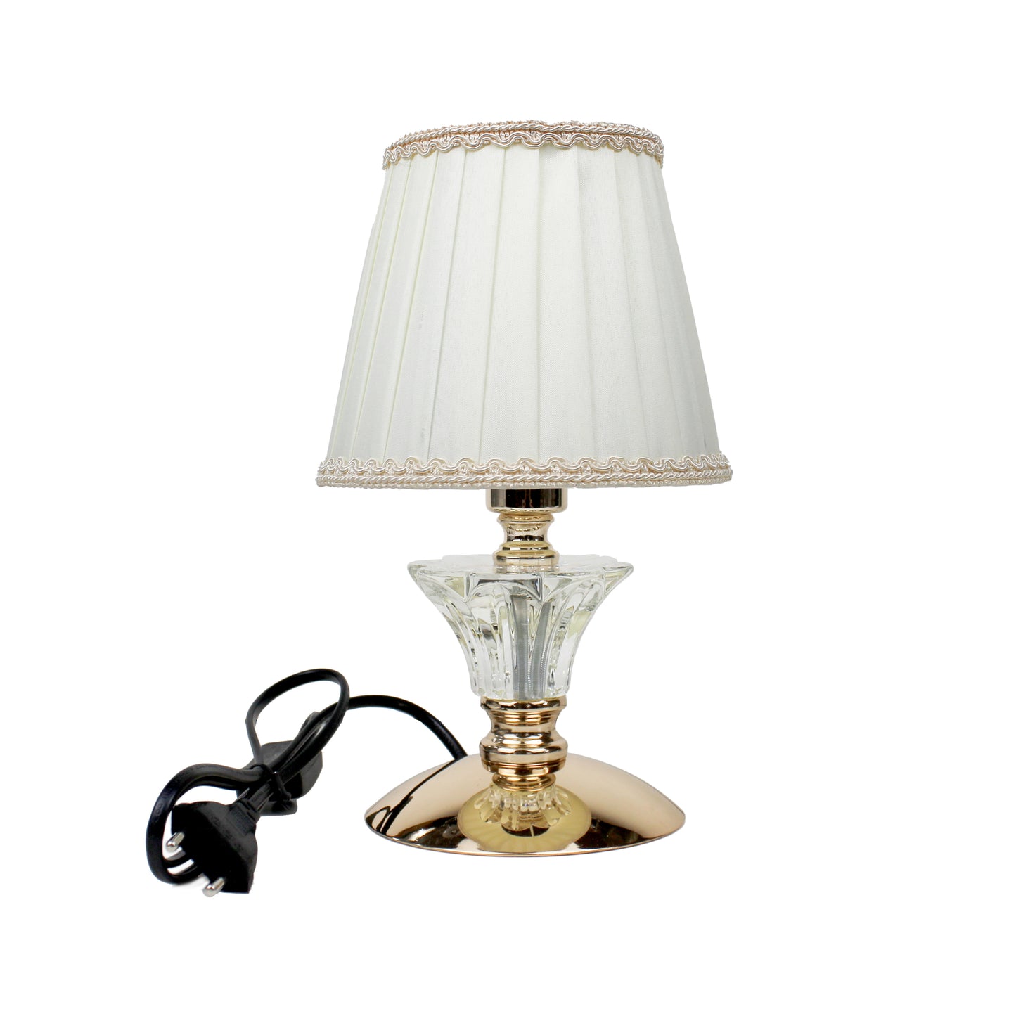 Lumetto piccolo stile moderna in cristallo e chromato LC003