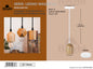 Lampada a Sospensione/Pendente in Legno Massello Naturale, Attacco E27, Stile Minimalista Moderno, Serie Coordinata "LEGNO MASSELLO"