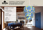 Lampadario in Tessuto Staccabile Modello Limone - Serie Siciliano