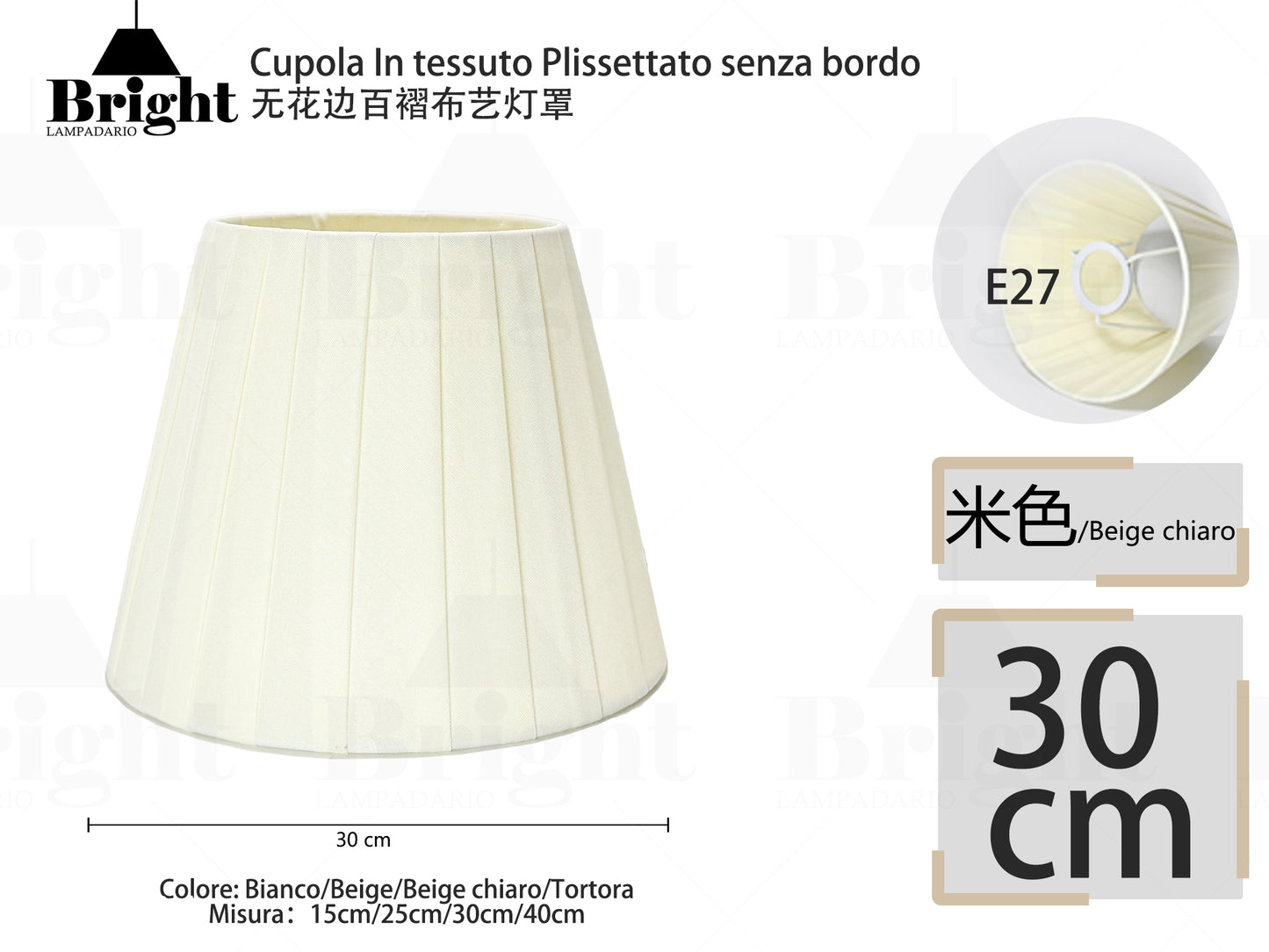 Lampenschirme 15cm für Lampadakrio, 3/6er Set Lampenschirm Stoff Lampenschirm E14