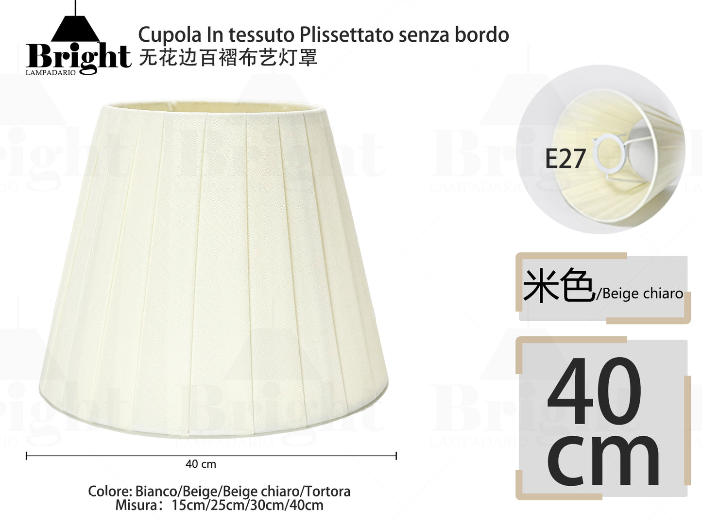 Lampenschirme 15cm für Lampadakrio, 3/6er Set Lampenschirm Stoff Lampenschirm E14