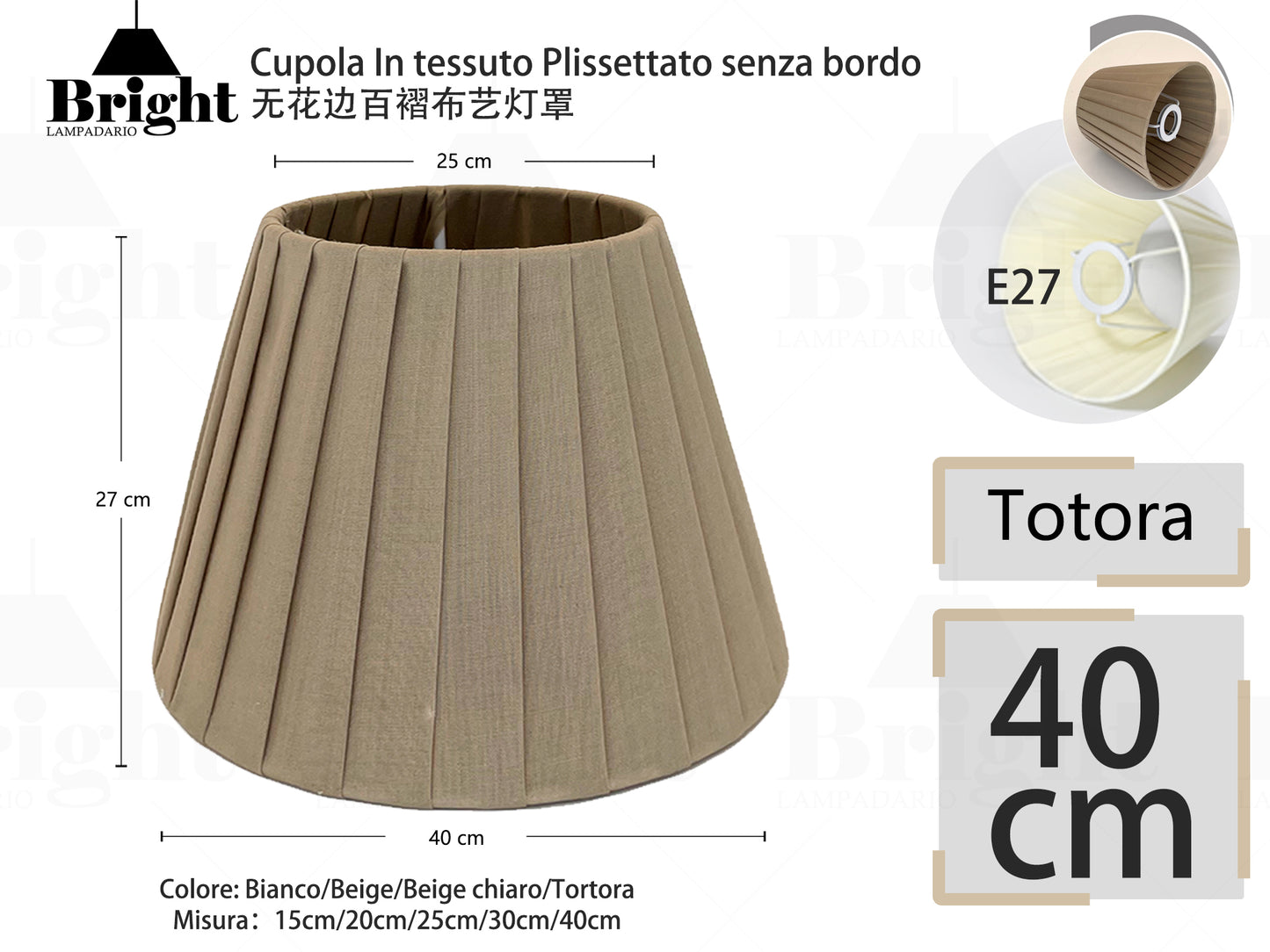 Lampenschirme 15cm für Lampadakrio, 3/6er Set Lampenschirm Stoff Lampenschirm E14