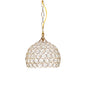 Sospensione Elegante Lampadario a Palla Aperta Ottogonali Sospensione a isola da cucina  E27 Lampada a sospensione in alluminio Argento/oro