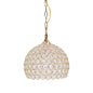 Sospensione Elegante Lampadario a Palla Aperta Ottogonali Sospensione a isola da cucina  E27 Lampada a sospensione in alluminio Argento/oro