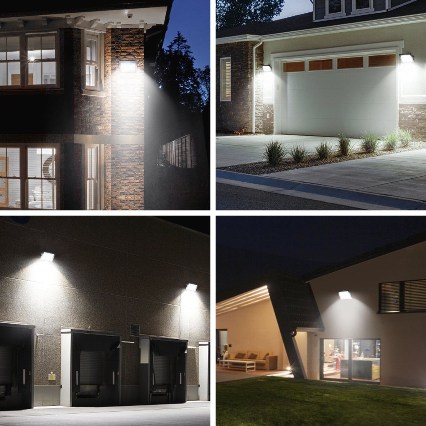 Ultra-Sottile Faretto Led da Esterno, 30W Luce Bianca Fredda 6400K 2700lm, IP65(179670)