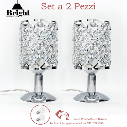 OBLIQUO 2 lumi camera da letto moderni/lumi da comodino tavolo/in vetro…