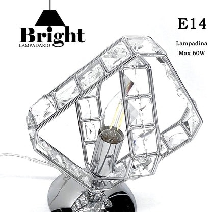 QUADRATO GIRI lumetto di camera da letto moderni/lumi da comodino tavolo/in vetro…