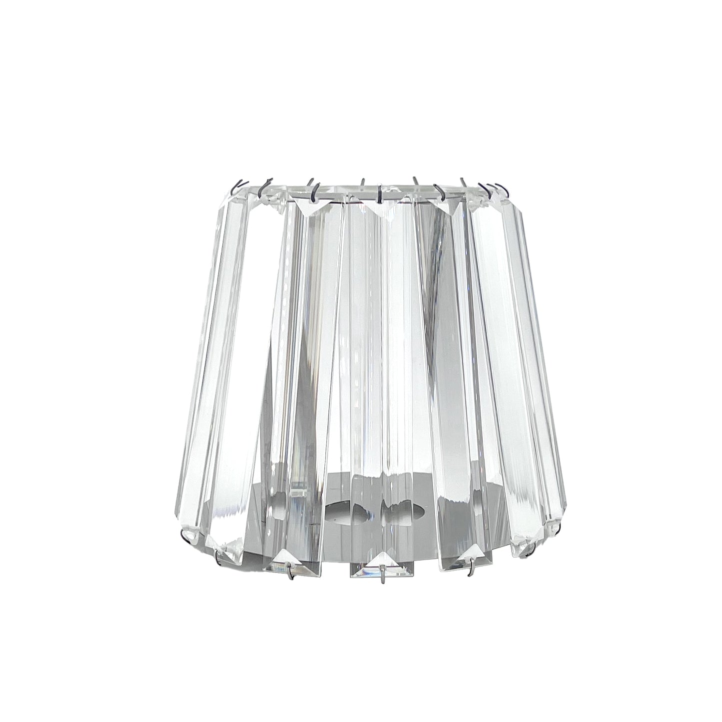 Paralumi di vetro Cupola misura 14cm E14 per Lampadario,Cupole in VETRO Paralumi