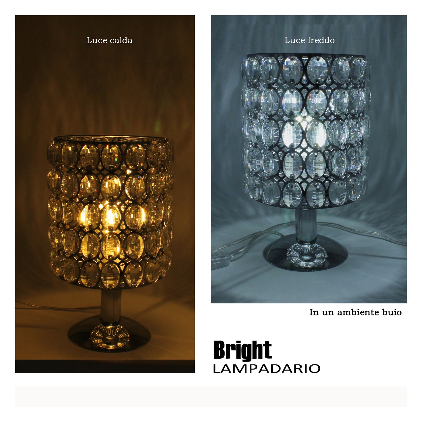 Set a 2 lumi camera da letto moderni  con 2 lampadine/lumi da comodino tavolo/in vetro uova