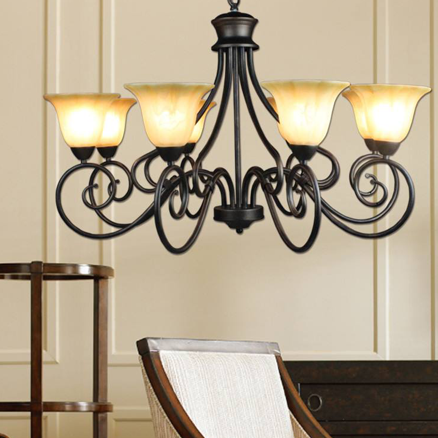 Lampadina LED A5 C37, 9W (equivalente a 62 W), luce calda 3000 K, 675 lumen, CRI> 80,  5 pezzi [Classe energetica A+]