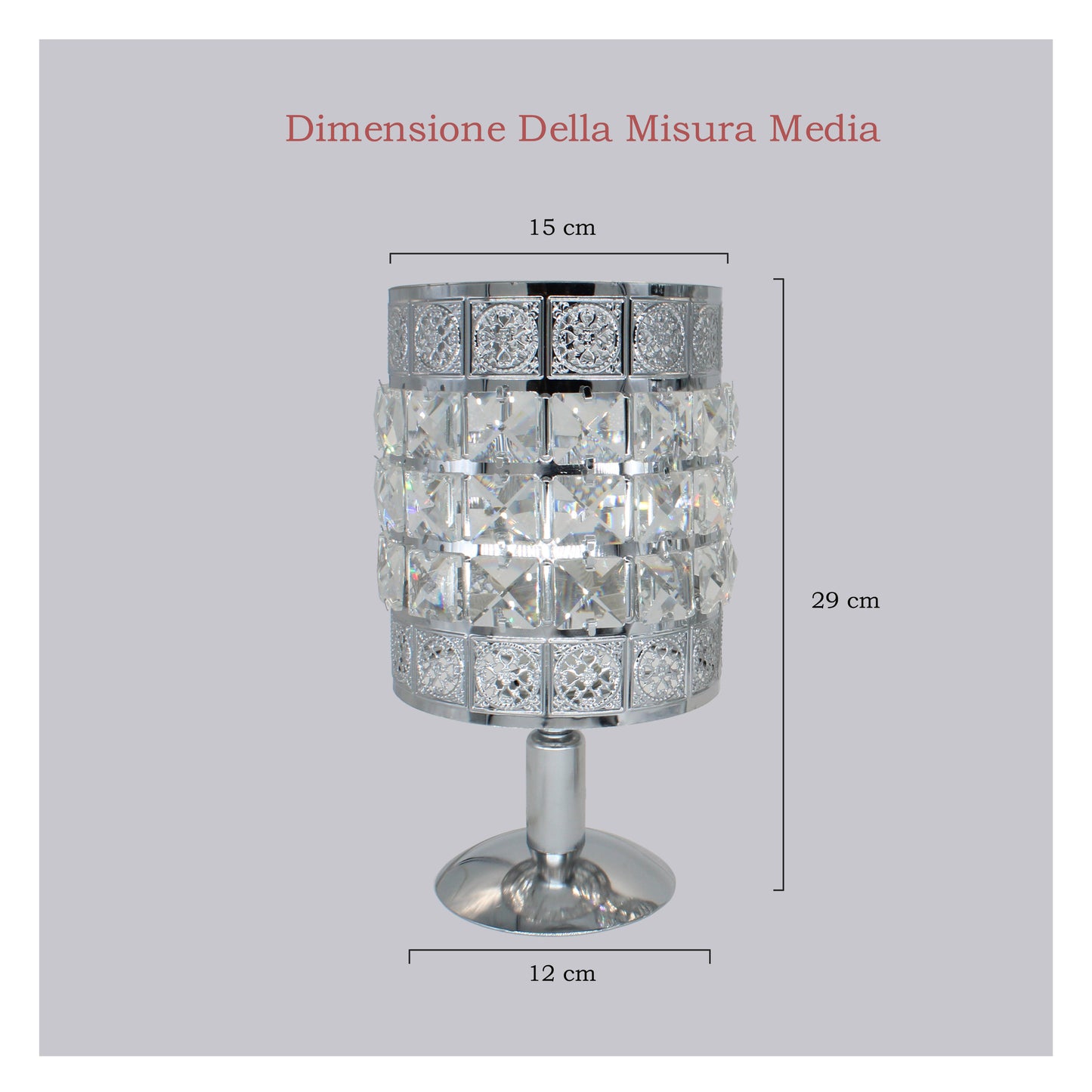 Set a 2 lumi camera da letto moderni  con 2 lampadine/lumi da comodino tavolo/in 3 vetro quadrato