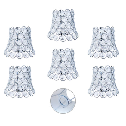 Paralumi Favo S colore argento 13cm x Lampadario modello  E14