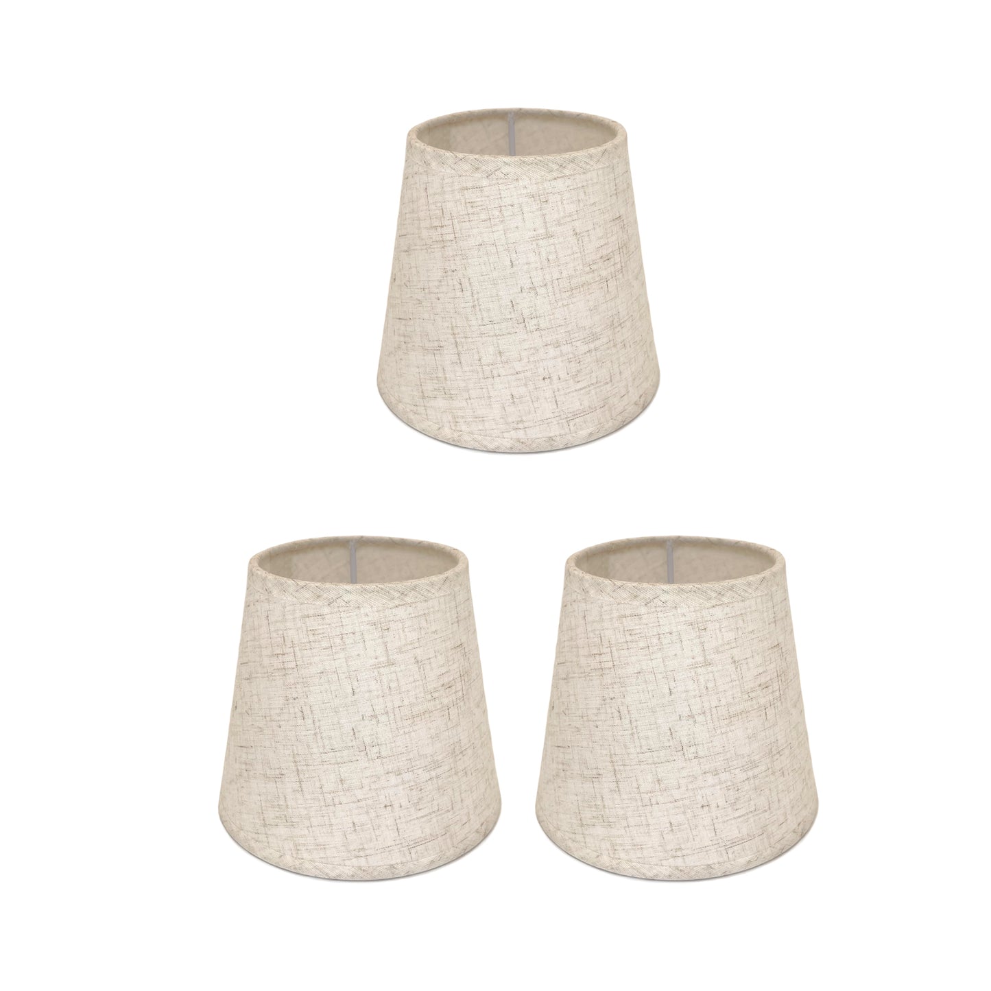 Paralumi liscio multicolori misura 15cm E14 per Lampadario Paralume in Tessuto Rigida
