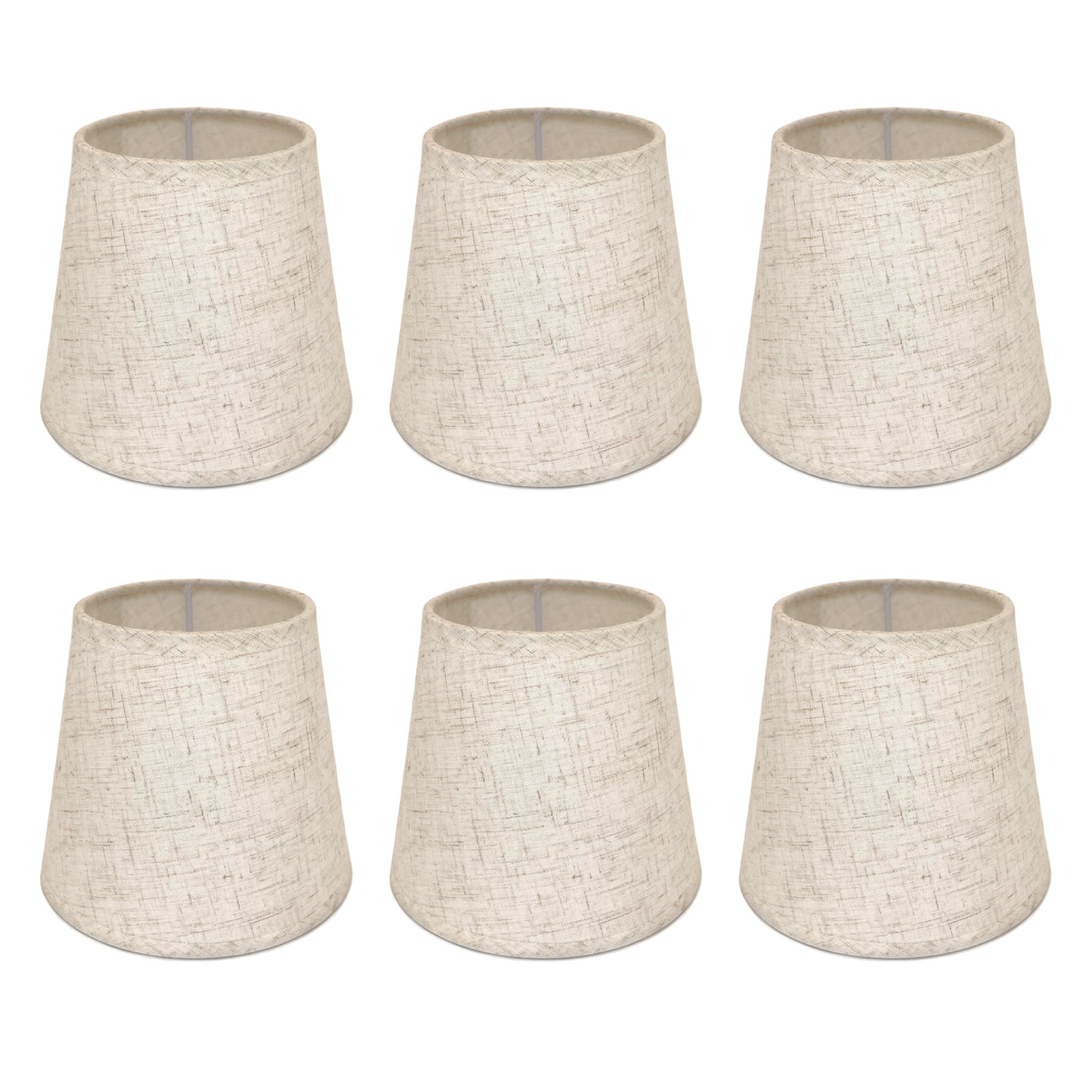 Paralumi liscio multicolori misura 15cm E14 per Lampadario Paralume in Tessuto Rigida