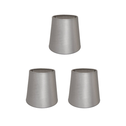 Paralumi liscio multicolori misura 15cm E14 per Lampadario Paralume in Tessuto Rigida