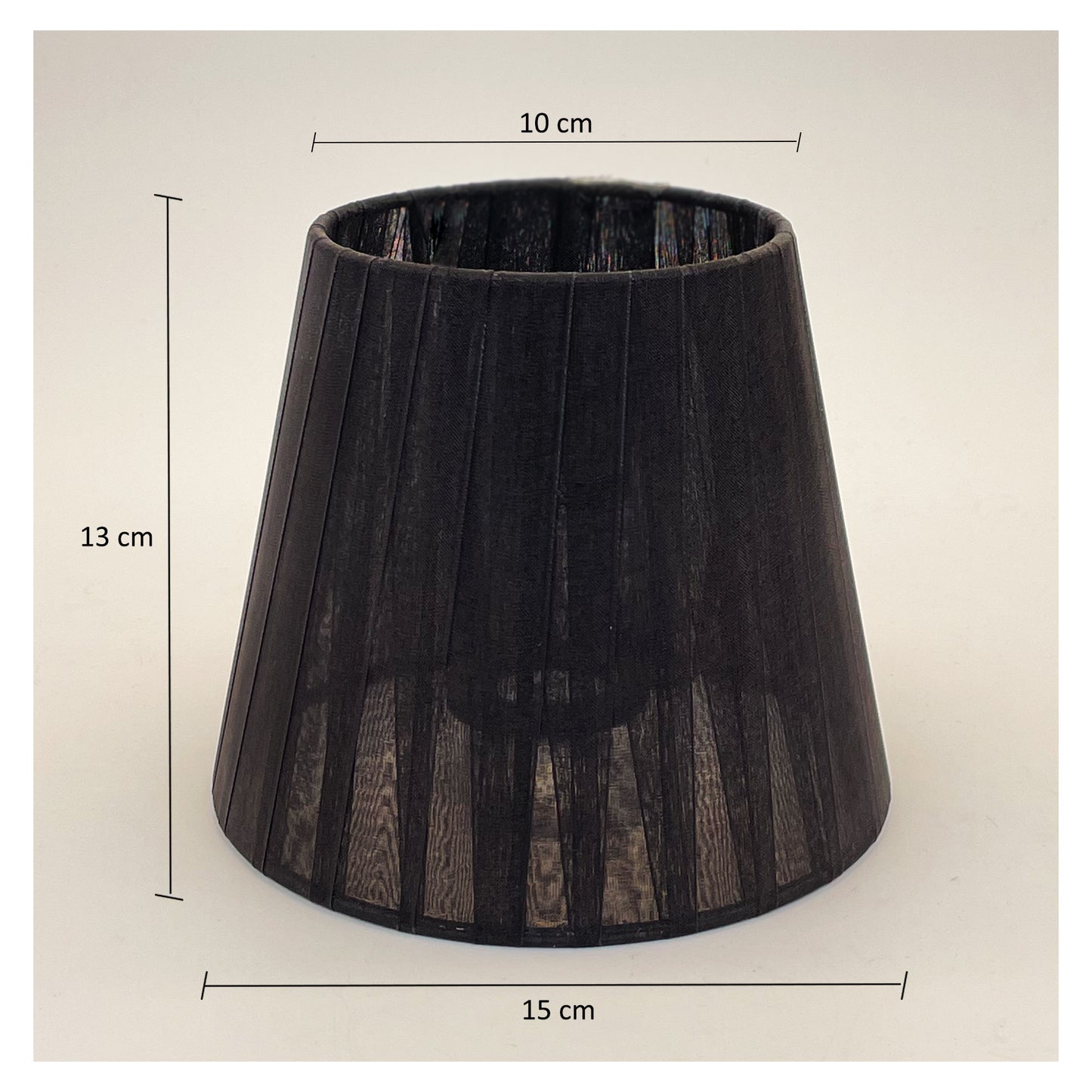 Paralumi natro misura 15cm per Lampadario, Set a 3/6 Paralume in Tessuto Paralume E14