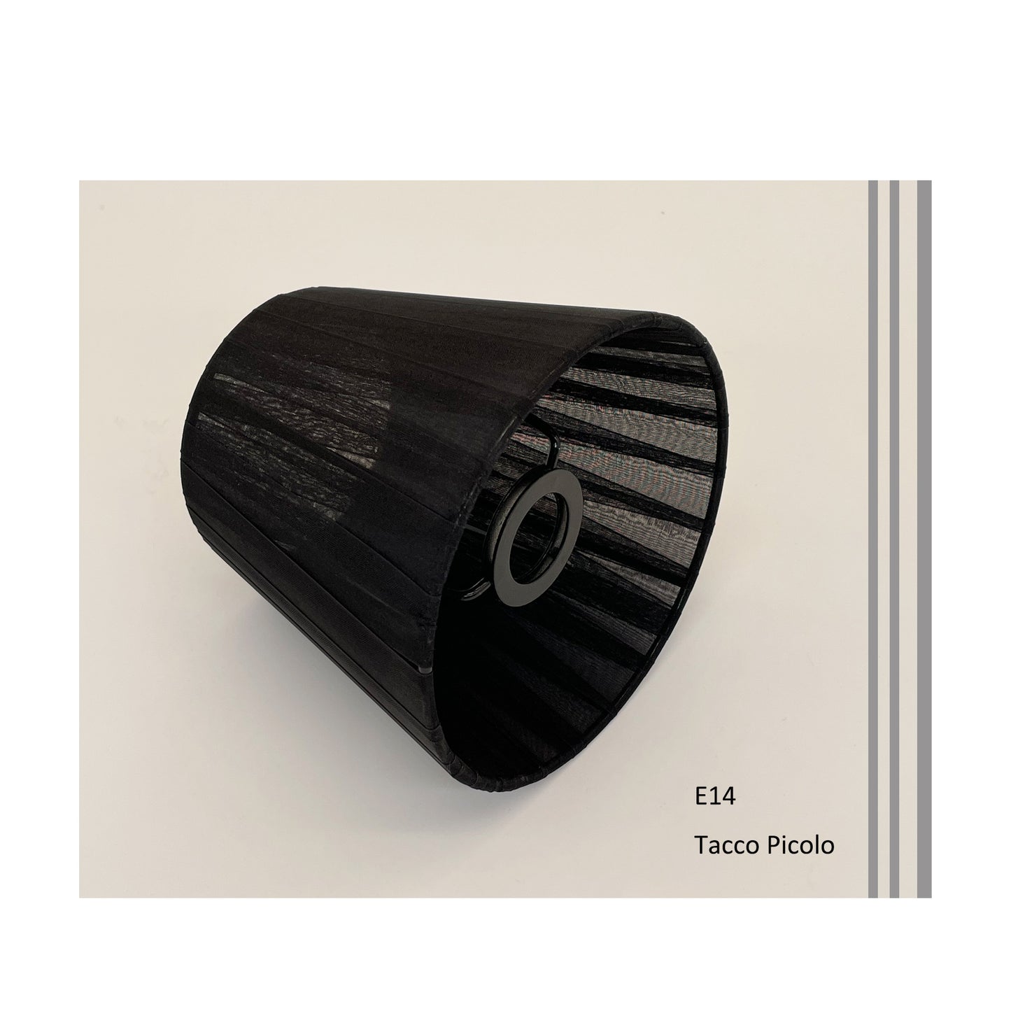 Paralumi natro misura 15cm per Lampadario, Set a 3/6 Paralume in Tessuto Paralume E14