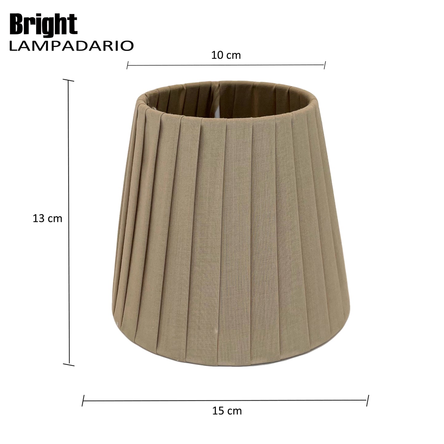 Lampenschirme 15cm für Lampadakrio, 3/6er Set Lampenschirm Stoff Lampenschirm E14
